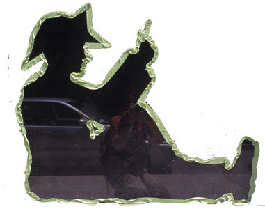 The tape figure at location 1, dedicated to Robert Parro