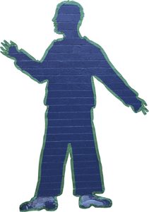The tape figure at location 108, remembering Jack Charles Aron