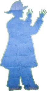The tape figure at location 115, remembering Daniel Bergstein