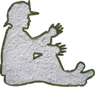 The tape figure at location 125, dedicated to Carl Bedigian