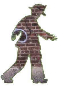 The tape figure at location 131, dedicated to Carl Bini