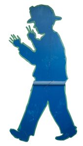 The tape figure at location 134, remembering Robert Chin