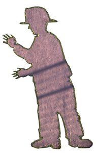 The tape figure at location 143, dedicated to Patrick Brown