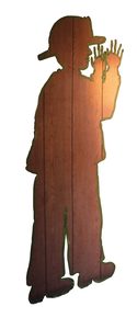 The tape figure at location 147, remembering John Crowe