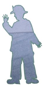 The tape figure at location 156, remembering Jerry DeVito