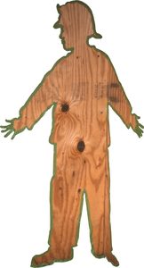 The tape figure at location 164, remembering Lisa Egan