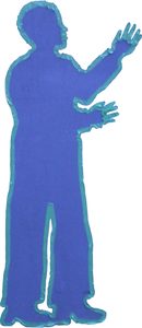 The tape figure at location 165, remembering Christopher Epps