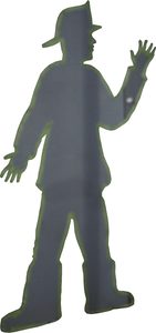 The tape figure at location 171, remembering Robert John Ferris