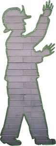 The tape figure at location 182, remembering Ralph Gerhardt