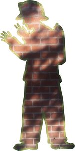 The tape figure at location 191, dedicated to Manuel DelValle