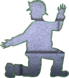 The tape figure at location 198, remembering James A Haran