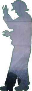 The tape figure at location 199, remembering John Patrick Hart