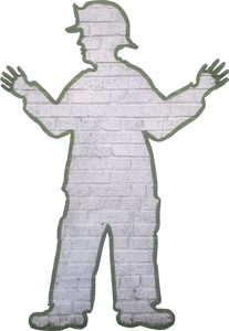 The tape figure at location 205, remembering Frederick Joseph Hoffmann