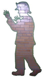 The tape figure at location 211, remembering Ricknauth Jaggernauth