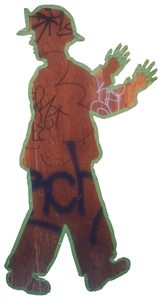The tape figure at location 212, remembering Gricelda E James
