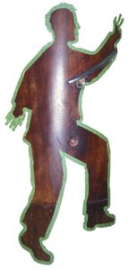 The tape figure at location 233, remembering Anna A Laverty