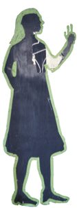 The tape figure at location 239, remembering Ye Wei Liang