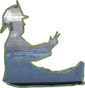 The tape figure at location 244, remembering Joseph Lovero
