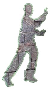 The tape figure at location 253, remembering Brian E Martineau