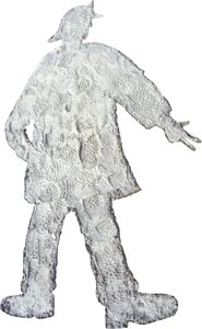 The tape figure at location 255, dedicated to John Ginley