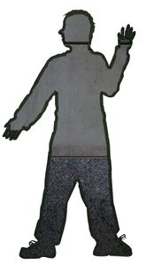 The tape figure at location 262, remembering Patrick McGuire