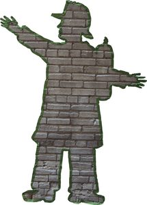 The tape figure at location 265, dedicated to Joseph Grzelak