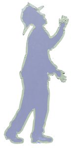 The tape figure at location 266, remembering Stuart Todd Meltzer