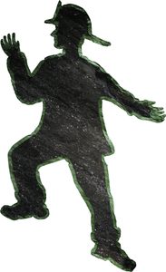 The tape figure at location 278, remembering Patrick Sean Murphy