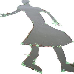The tape figure at location 280, remembering James Nelson