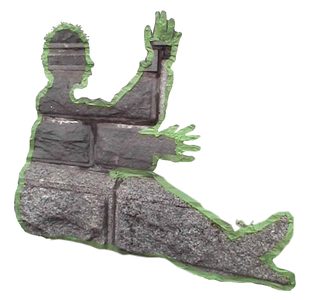 The tape figure at location 288, remembering Peter Ortale