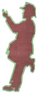 The tape figure at location 31, remembering Ching Wang