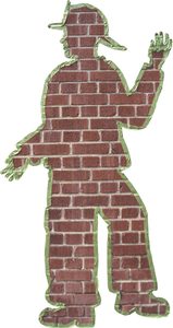 The tape figure at location 313, remembering Joseph Roberto