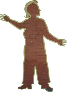 The tape figure at location 316, remembering Keith Roma