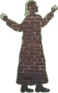 The tape figure at location 323, remembering Wayne John Saloman
