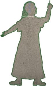 The tape figure at location 338, remembering Hagay Shefi