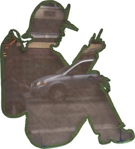 The tape figure at location 343, dedicated to Michael Kiefer