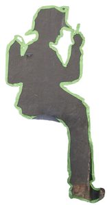 The tape figure at location 40, dedicated to Michael Russo