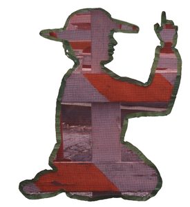 The tape figure at location 45, remembering Louie Anthony Williams