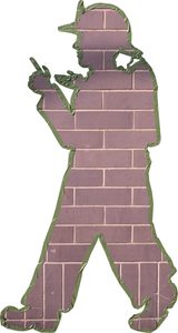 The tape figure at location 56, dedicated to Kevin Smith