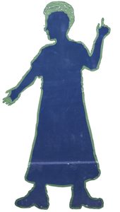 The tape figure at location 61, dedicated to Jane Simpkin