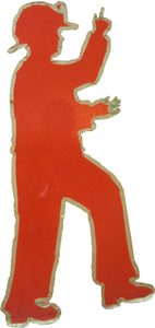 The tape figure at location 91, dedicated to David Weiss