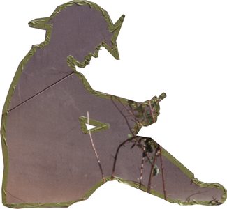 The tape figure at location 98, dedicated to John Williamson